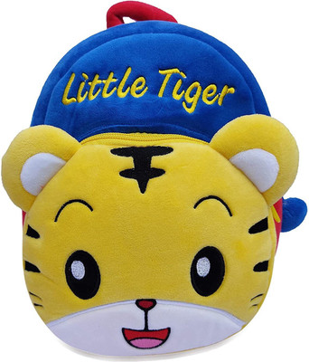 HappyChild Plush Animal Cartoon Mini Backpack Little For Kids 1-6 Years 10 L Backpack(Yellow, Blue)