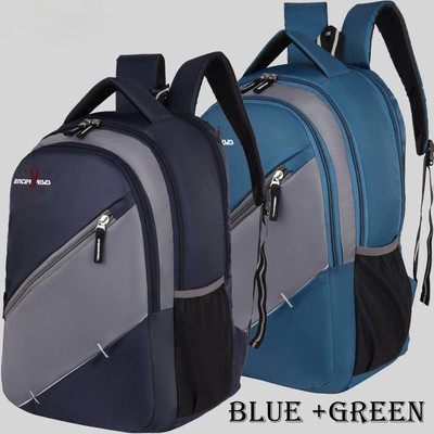SJ Enterprises combo 2set Bag backpack/ office/Laptop Backpack For Girls & Boys School Bag Waterproof School Bag(Dark Blue, Dark Green, 35 L)
