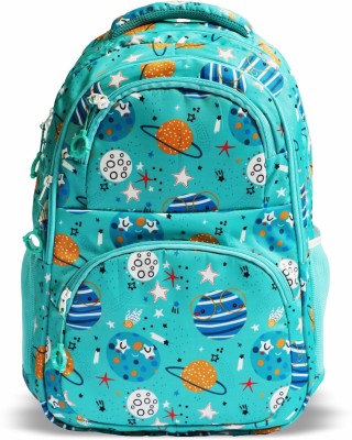 bestower SB-04 | Tuition | College Bags girls/boys Waterproof School Bag(Green, 30 L)