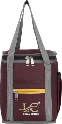 LOYAL CHOICE Unisex Trendy LunchBag for Office/College/School/Casual. Lunch Bag(Purple, 8 L)