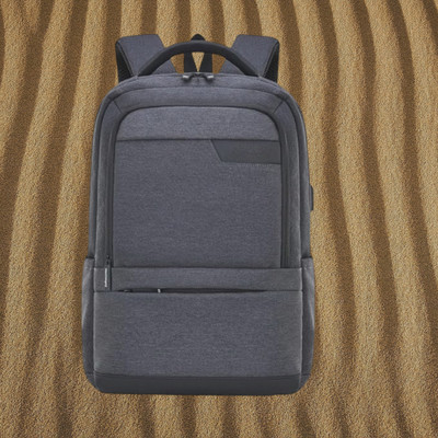 HouseOfCommon backpack school bag laptop bag office college travel backpack(S-19*12) 30 L Backpack(Grey)