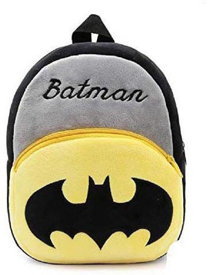 Bluemoon Batman Fabric Soft Kid Bag Backpack(Multicolor, 10 L)