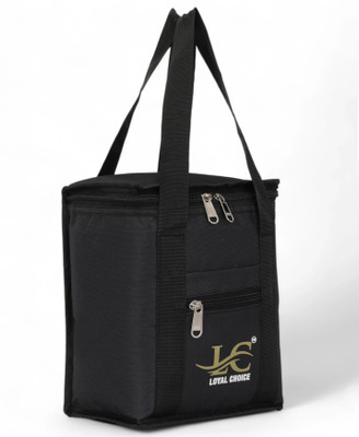 LOYAL CHOICE New trendy Hiquality Lunch bags Tiffin bag for men&women. Waterproof Lunch Bag(Black, 8 L)