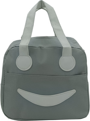 PRP Collection LB03_Small_Grey Waterproof Lunch Bag(Grey, 3 L)