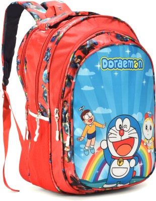 Hamston Kids School Bag Waterproof School Bag(Red, 30 L)