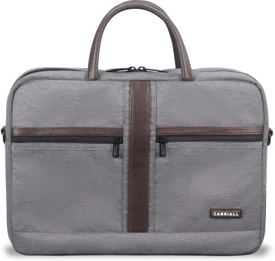 Carriall Ampio Grey Laptop Messenger Bag Messenger Bag(Grey, 12 L)