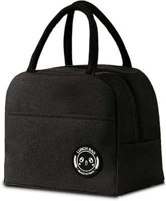 Flywind Insulated Lunch Bags Small for Women School Thermal Cooler Bag Lunch Bag(Black, 5 L)