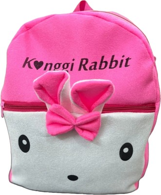 RHINE COLLECTION Konggi Rabbit kids bag Backpack(Pink, 10 L)