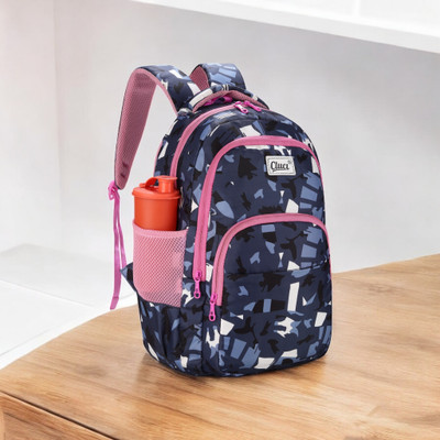 Cluci for Girls College Backpack Coaching Bag School Tuition Bag Waterproof School Bag 35 L Backpack(Multicolor)