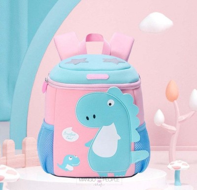 Tarakid 3D Dino Backpack For Kindergarten Kids | Attractive Kids Back Pack,school bag Waterproof School Bag(Pink, 10 L)