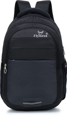 Flycraft Durable & Stylish School Bags for Boys and Girls||Office & Travel Waterproof School Bag(Black, Dark Grey, 30 L)