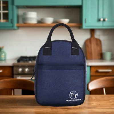 TWOTONE TWO TONE CLASSIC LUNCH BAG Waterproof Lunch Bag(Blue, 8 L)