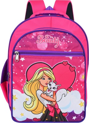Lappee Kids Pink Stylish School Bag For Girls for Class Nursery Kg 1st 2nd Class 25 L Backpack(Pink)