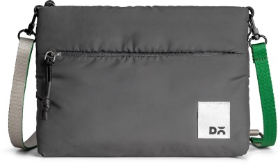 DailyObjects SLTE-GRAY-CUE-PHN-CROSSBODY-PUCH Sling Bag(Grey, 4 inch)