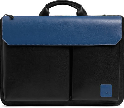 DailyObjects Urban Tech Laptop Briefcase Bag - Medium Messenger Bag(Blue, 1 L)