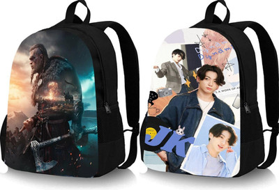 Shishtha B_DGTL-014_@@_1PC & DGTL-027_@@_1PC_xy Laptop Bag(Black, Black)