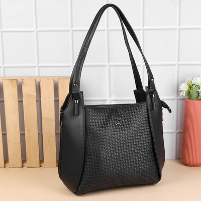 MOCHI 66-427 Shoulder Bag(Black, 9 inch)