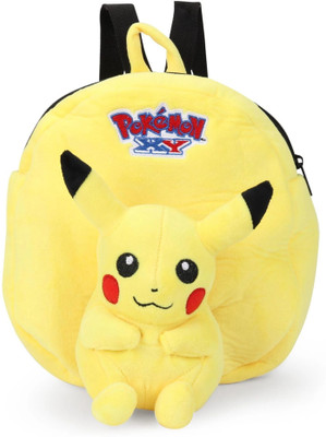 My Baby Excels Pikachu Plush Toy Bag Plush Bag(Yellow, 12 inch)