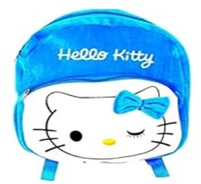 ARV Kids Hello Kitty Bag School Bag(Light Blue, 10 L)