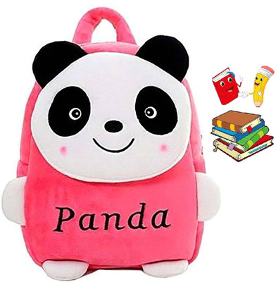 Aveek A_FF 7EE_BM_SNG-AVK_Pink Panda62_a Backpack(Pink, 13 L)