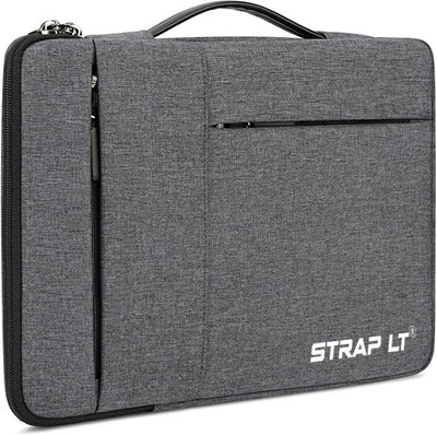 Straplt Laptop Sleeve Case 15.6-16 Inch Waterproof Bag Tablet Handle Laptop Bag Waterproof Laptop Sleeve/Cover(Grey, 14 inch)