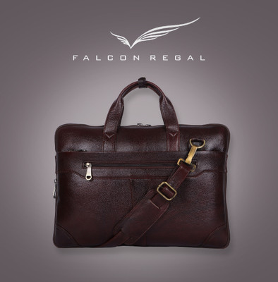 Falcon Regal Frontier Forge Waterproof Messenger Bag(Brown, 18 L)