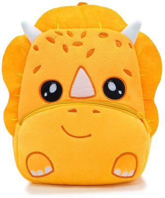 HappyChild Toddler Bag Plush Animal Cartoon Mini Bag for Baby Girl Boy 2-6 Years 10 L Backpack(Multicolor)