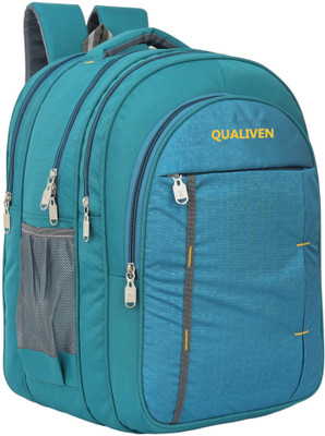 QUALIVEN High Quality Stylish Casual Waterproof School Bag Class 6th to 10th Waterproof School Bag(Green, 70 L)