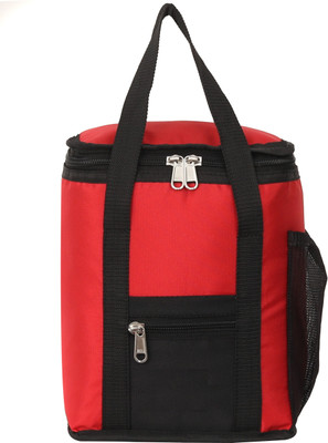Good Friend Lightweight Tiffin Storage Bag for office school carrier bags Waterproof Lunch Bag(Red, 4 L)