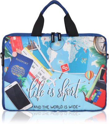 Echo Boomers Classic Blue Tie-Dye Business Laptop Messenger Bag, 16 Style and Practicality Waterproof Backpack(Multicolor, 5 L)