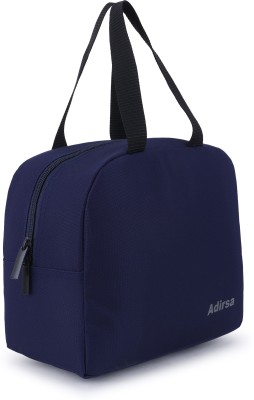 ADIRSA LB3030 NAVY BLUEV LUNCH BAG / TIFFIN BAG Waterproof Lunch Bag(Blue, 5 L)