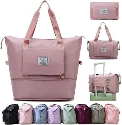 SOKT (Expandable) Hand Duffel Bag - Foldable Travel Duffel Bag,Folding Travel Bag Large Travel Bag Duffel Without Wheels