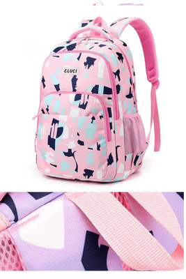 Cluci New Stylish Trendy School BagTution Bag College Waterproof Backpack Girls&Women 30 L Backpack(Pink)