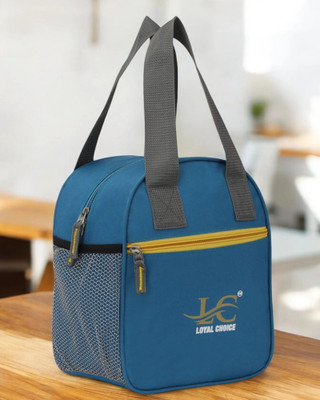 LOYAL CHOICE Unisex Trendy LunchBag for Office/College/School/Casual Waterproof Lunch Bag(Light Blue, 6 L)