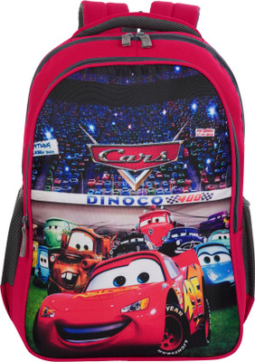 ZCRAFT Disney Frozen 1st/2nd/3rd/4th & 5th Class Light Weight Beautiful & Trendy Waterproof School Bag(Red, 35 L)