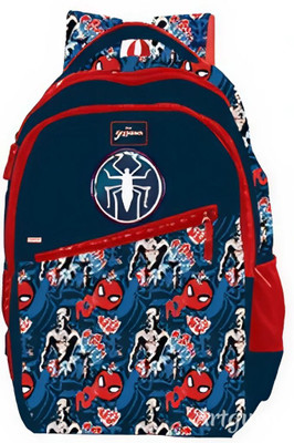 striders Spiderman Ultimate Adventure 18Inch School Backpack Marvel Design for Kids Backpack(Multicolor, 13 L)
