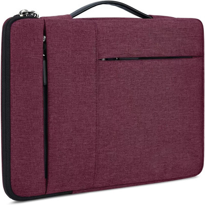Adveriq Laptop sleeve Carrying Case with Handle 15inch Notebook ,Pad Waterproof Laptop Sleeve/Cover(Maroon, 15 inch)