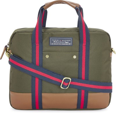 TOMMY HILFIGER Men Green Messenger Bag