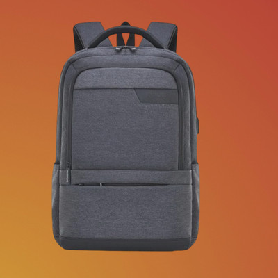 HouseOfCommon backpack school bag laptop bag office college travel backpack(S-19*12) 30 L Backpack(Black)