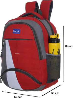 Pancy Stylish 401-Red Backpack for School College Waterproof Bag Waterproof School Bag(Red, 40 L)