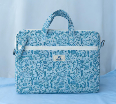 Trendiv Blue 422Bag Waterproof Laptop Sleeve/Cover(Light Blue, 5 L)