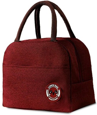 KEETLY Insulated Lunch Bags Small for Women School Thermal Cooler Tote Bag Waterproof Lunch Bag(Red, 5 L)