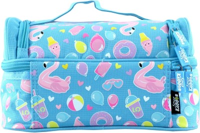 smily kiddos onster Lunch Bag(Light Blue, 5 L)