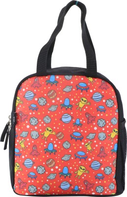 smily kiddos joy lunch bag- Alien Theme - Red Lunch Bag(Red, 5 L)