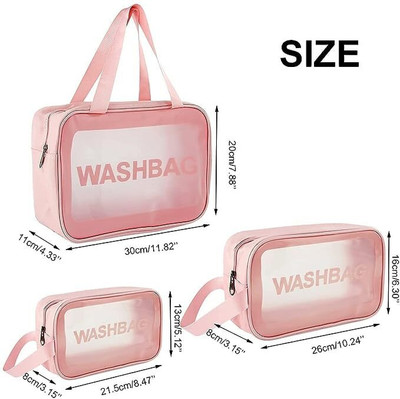 beautiloon Multi-Functional Makeup Pouches for Women Waterproof Multipurpose Bag(Multicolor, 1 L)