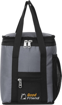 Good Friend Lightweight Tiffin Storage Bag for office school carrier bags Waterproof Lunch Bag(Dark Grey, 4 L)