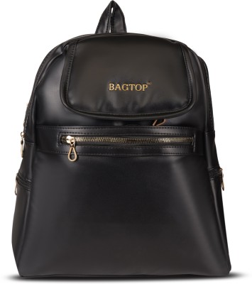 Bagtop Backpack/School /College Bag/Laptop Bag (Size:-15*11*4.5) Waterproof Backpack(Black, 5 L)