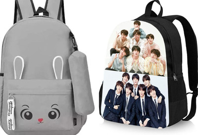 Shishtha B_BNY-- GRY_--1 & DGTL-022_@@_1PC_xy Laptop Bag(Grey, Black)