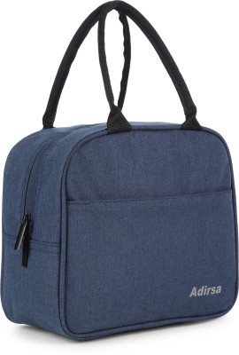 ADIRSA LB3029 LUNCH BAG / TIFFIN BAG Waterproof Lunch Bag(Blue, 5 L)