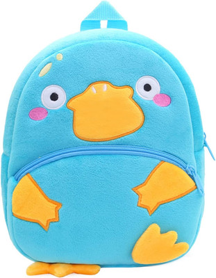 HappyChild Toddler Bag Plush Animal Cartoon Mini Bag for Baby Girl Boy 2-6 Years 10 L Backpack(Multicolor)